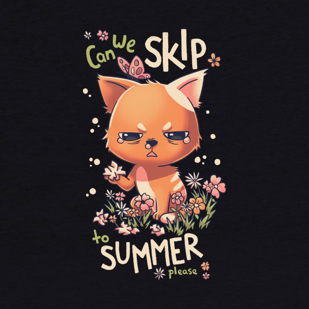 Skip Spring Allergic Cat by Geekydog